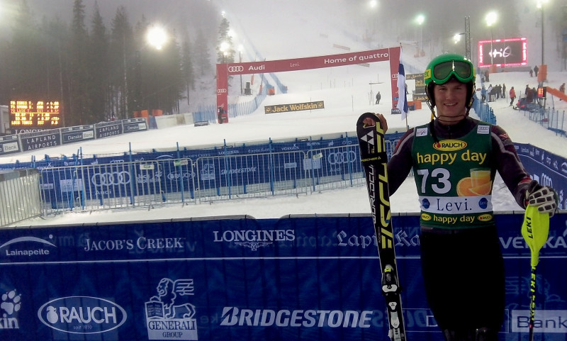 Norvēģis Kristofersens uzvar Pasaules kausa posmā slalomā, K.Zvejniekam 48.rezultāts