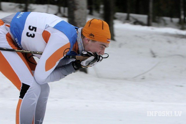 Slēpotājam A.Liepiņam spēcīgā konkurencē Somijā 46.vieta sprintā