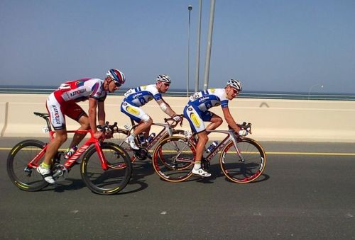 Smukulis iesaistās dienas atrāvienā un ir otrais starpfinišā "Tour of Oman" 2. posmā