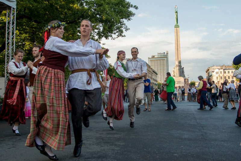 Starptautiskā folkloras festivāla „Baltica 2015” trešā diena – Turaidā, Siguldā un Rīgā