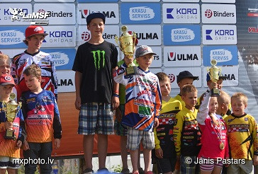 Latvijas Junioru motokrosa čempionātā pirms fināla vadības grožus tur SK Elkšņi