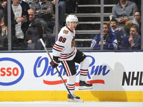 ''Blackhawks'' izcīna 10. uzvaru pēc kārtas, Keinam hat-trick un piespēle