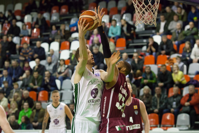 "Valmiera" vēlreiz droši pārspēj "TLU Kalev" un iesoļo BBL ceturtdaļfinālā