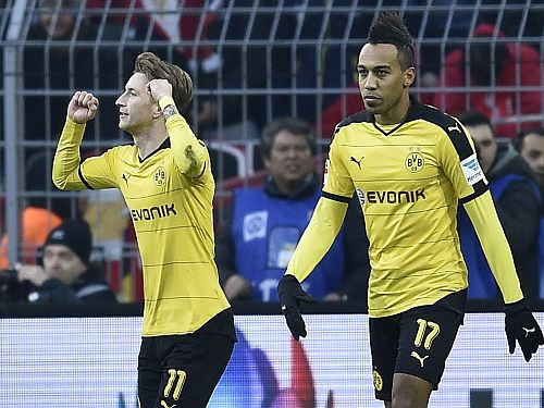 Dortmundei uzvara, piecu punktu atstatums saglabājas