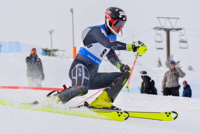 Baltijas kausā un FIS slalomā Somijā šoreiz Latvijai uzvara vīru konkurencē