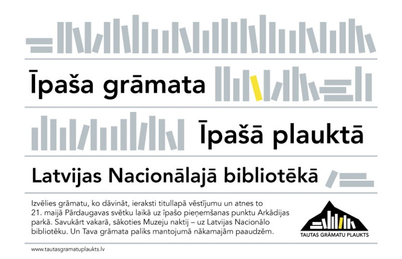 Pārdaugavas svētkos tiks uzsākta akcija “Īpaša grāmata īpašā plauktā” (+VIDEO)