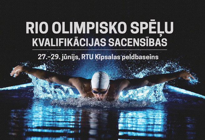14 valstu peldētāji Latvijas čempionātā cīnīsies par ceļazīmēm uz Rio
