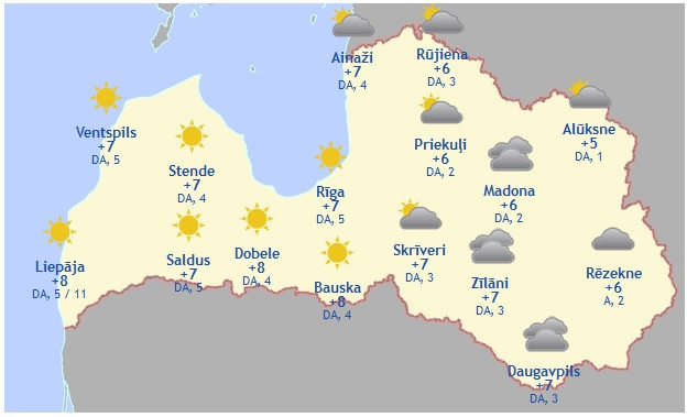 Laika ziņas šodienai - 16. oktobrim