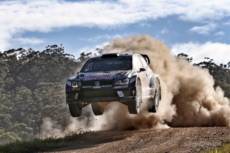 Austrālijas WRC rallija treniņos ātrākais Ožjē