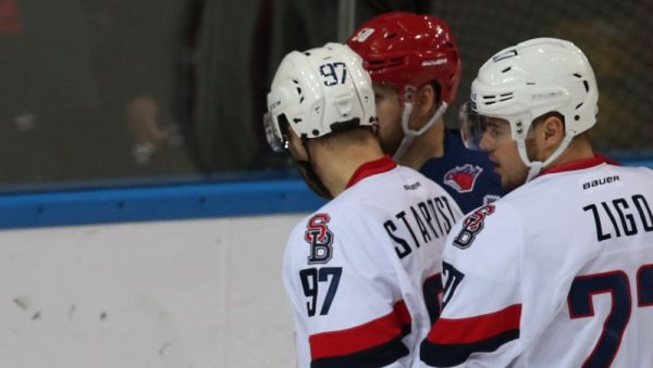 "Slovan" nemaksā algas, hokejisti apsver iespēju boikotēt KHL maču