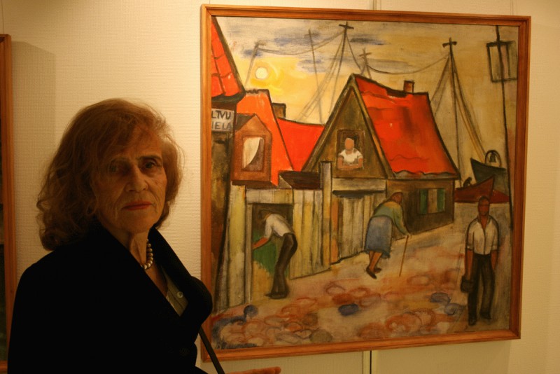 21.janvārī mūžībā aizgājusi latviešu gleznotāja Biruta Baumane