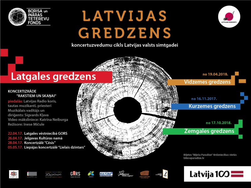 Ar pirmizrādi Rēzeknē sākas Latvijas Radio kora un diriģenta Sigvarda Kļavas lolotais projekts ”Latvijas gredzens”