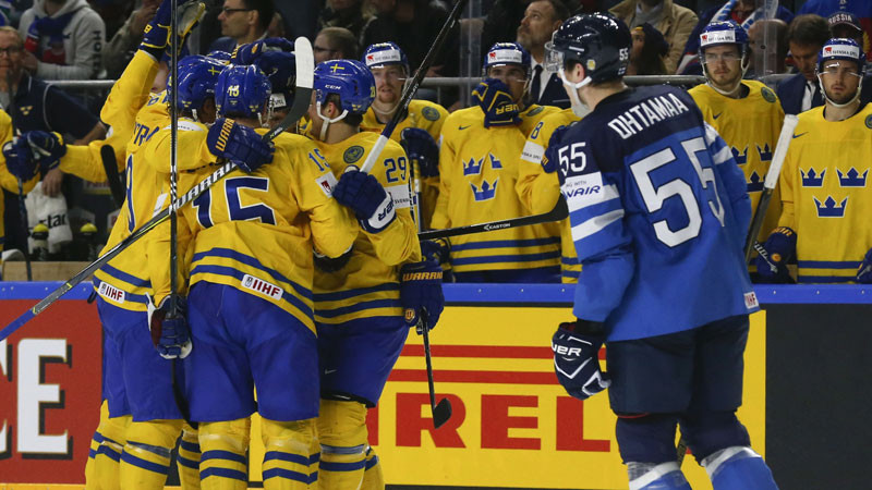 Ziemeļu divcīņā Zviedrijas vairākums nokārto uzvaru pār Somiju