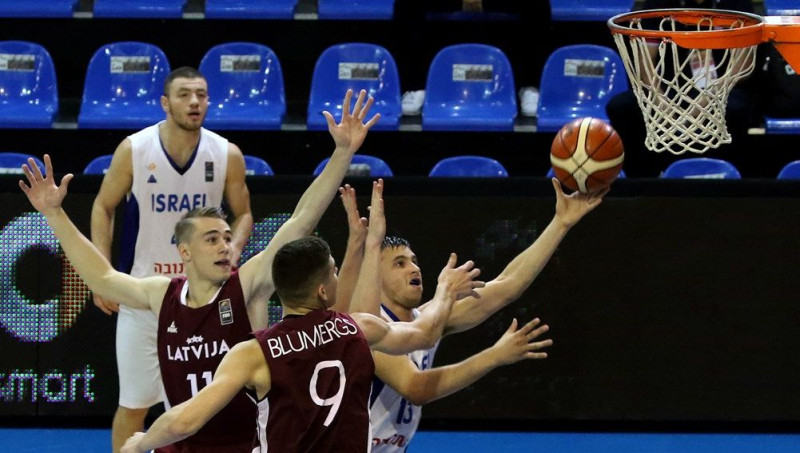 U20 basketbolisti Eiropas čempionāta ievadā ar -36 zaudē Izraēlai