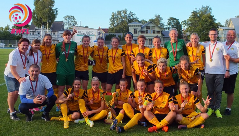Baltijas Sieviešu futbola līgā uzvar lietuvietes, RFS cīnīsies par otro vietu