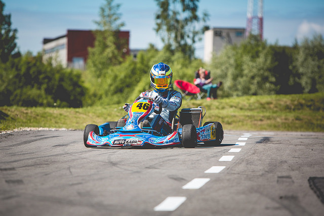 Latvijas čempionāts kartingā noslēdzas būtiski uzlabotajā Smiltenes trasē