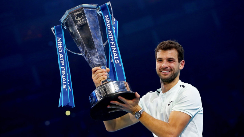 Dimitrovs debijas turnīrā kļūst par "ATP Finals" čempionu