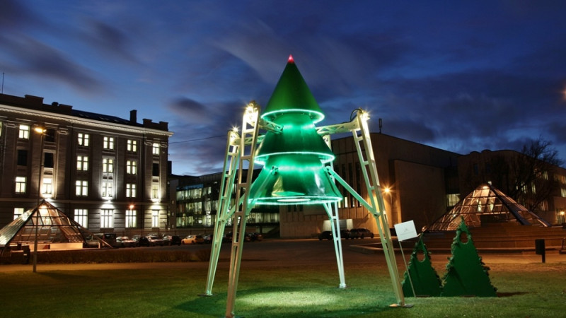 Ar vides objekta „Egle” atklāšanu, Rīgā sāksies festivāls „Ziemassvētku egļu ceļš”