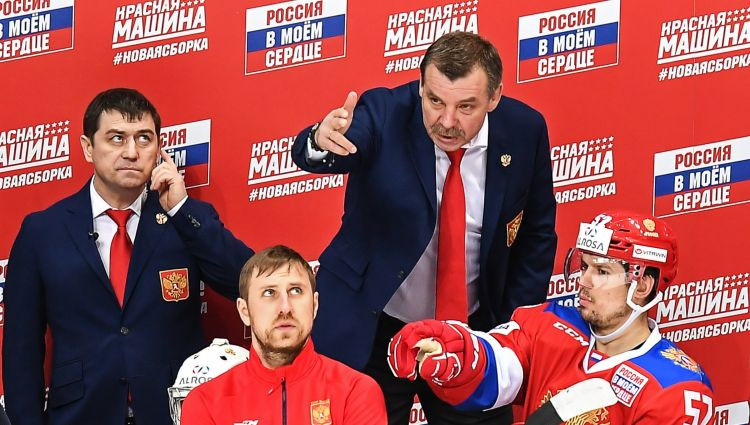 Krievijas hokejisti pirmajā pārbaudes mačā pārspēj Baltkrieviju