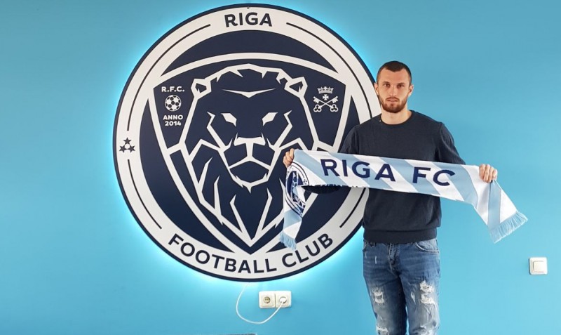Pēc zaudējuma Liepājā "Riga" FC paraksta līgumu ar ukraiņu centra uzbrucēju