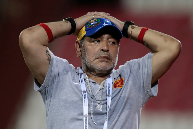 Maradona pamet galvenā trenera amatu Apvienotajos Arābu Emirātos