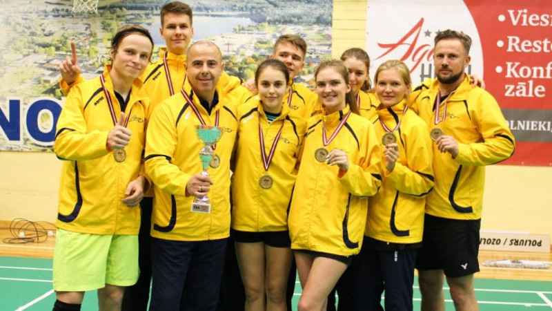 Valmieras badmintonisti zaudē visos Eiropas klubu čempionāta mačos