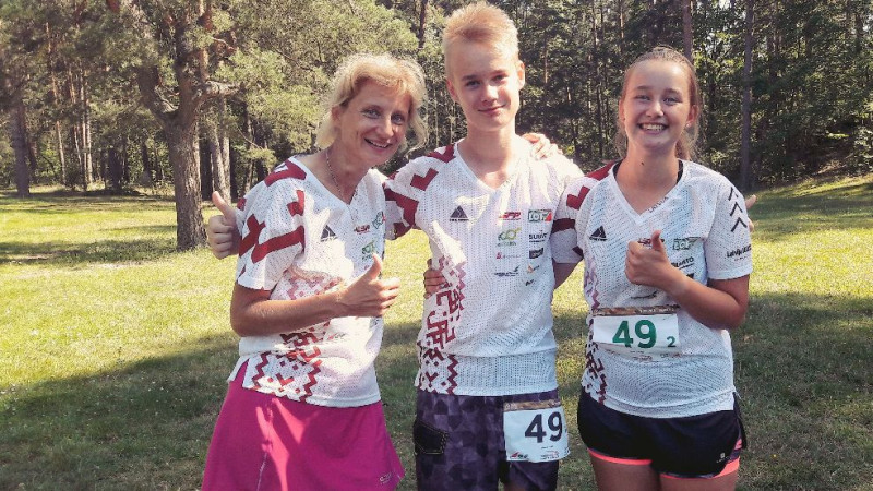 Latvijai Daugavpilī sudrabs stafetē pasaules taku orientēšanās čempionātā
