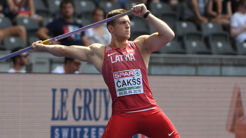 Čakšs ar 83.41 m tālu metienu uzvar Čehijā