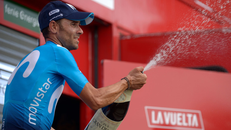 Titulētais Valverde uzvar ''Vuelta a Espana'' astotajā posmā