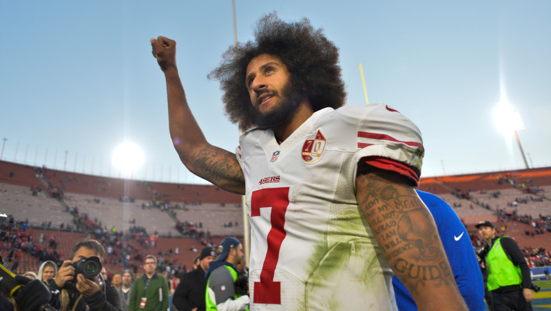 No NFL izmestais protestētājs Kaperniks kļūst par "Nike" jubilejas seju