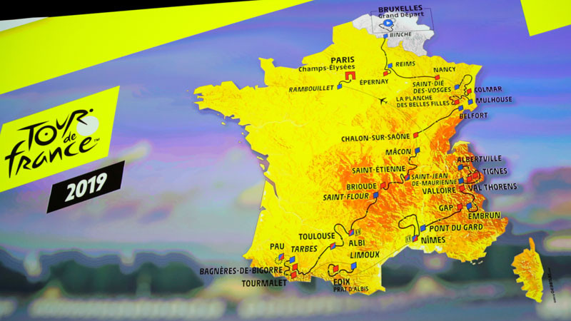 Nākamā gada "Tour de France" būs kalnainākais vēsturē