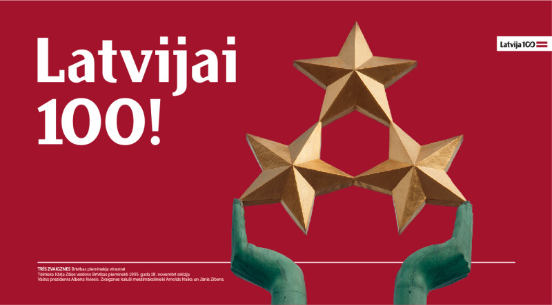 Latvijas valsts proklamēšanas simtajā gadadienā Rīgā būs plaša svētku programma