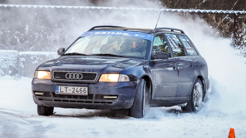 Rīgas Ziemas kausa 1. posmā triumfē Jānis Hāns ar ''Audi A4''