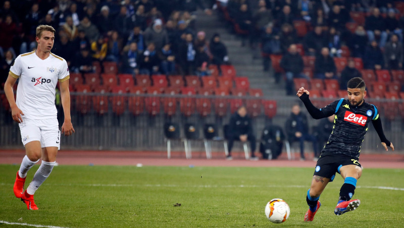 Vaņins nespēlē zaudējumā pret "Napoli", "Arsenal" paklūp Baltkrievijā