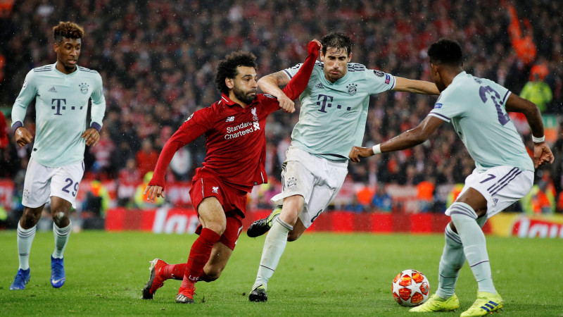 "Bayern" aizraujošā cīņā viesos notur neizšķirtu pret "Liverpool"