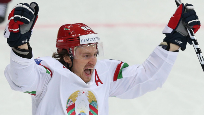 Minskas "Dinamo" trenēs Vudkrofts, asistēs rezultatīvākais baltkrievs NHL Grabovskis