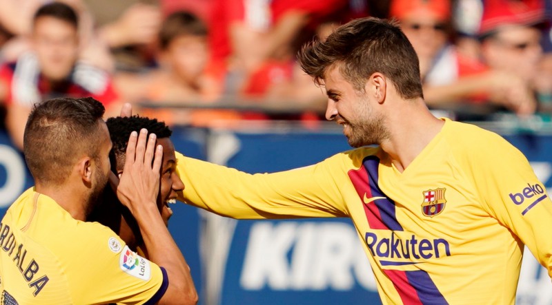 16 gadus vecais Fati gūst vārtus, "Barcelona" nepārtrauc "Osasuna" sēriju un atkal neuzvar