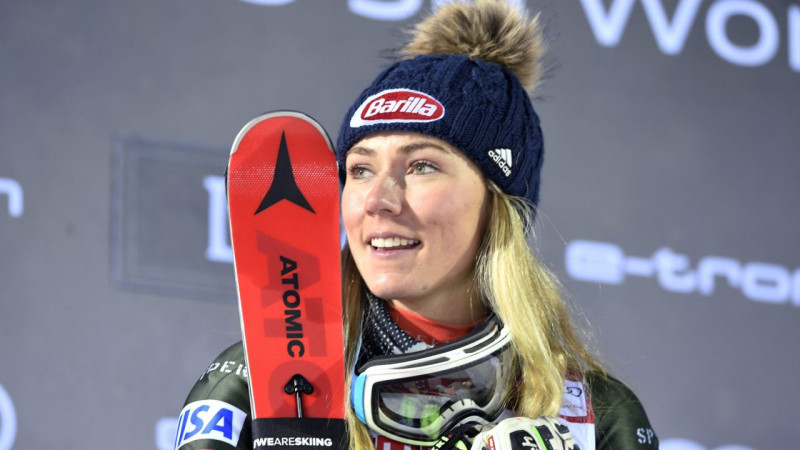 Šifrina uzvar Pasaules kausa posmā slalomā