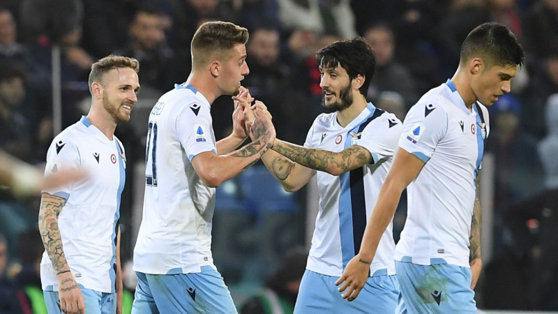 "Lazio" kompensācijas laikā no 0:1 panāk 2:1 un turpina uzvaru sēriju