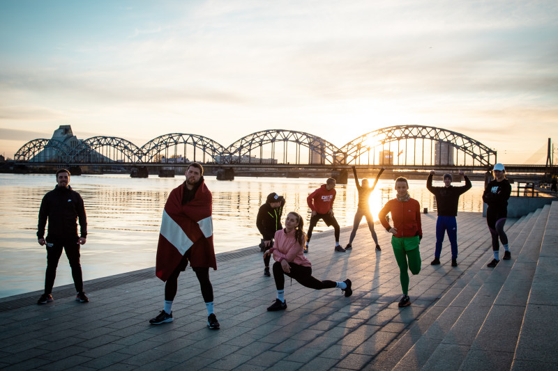"Run For Fun" izaicinājums - 4. maija skrējiens visā Latvijā