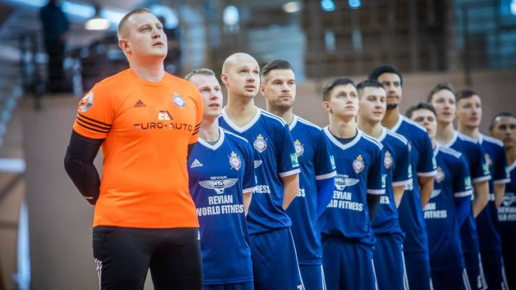 Sporta sacensības Latvijā atsākas ar "Raba" uzvaru Virslīgas pusfinālspēlē