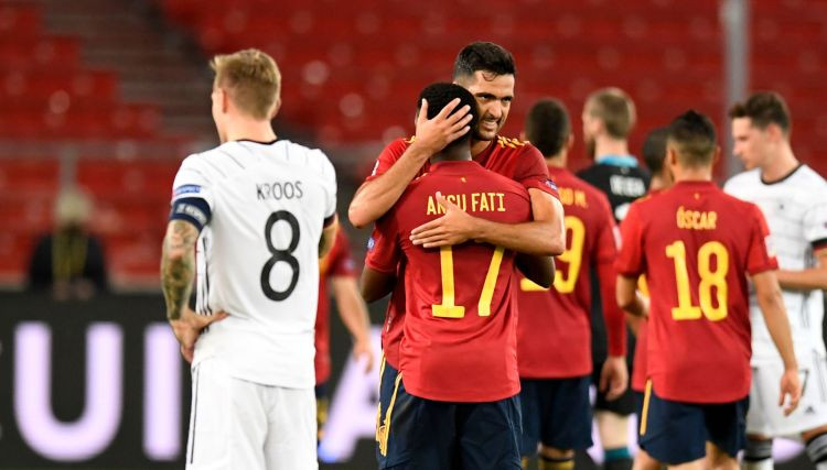 Spānija pašās beigās atspēlējas pret Vāciju, Malta nenotur uzvaru un zaudē