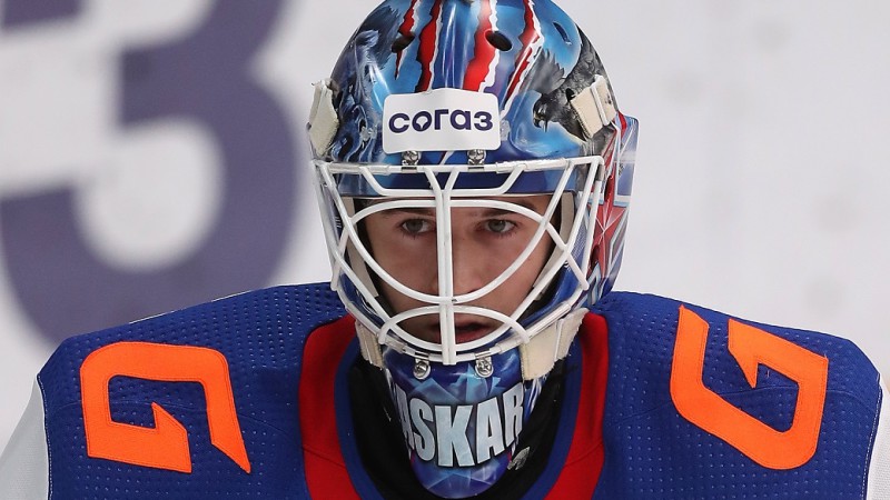 KHL nedēļas labākā vārtsarga titulu izpelnās 18 gadus vecais SKA pārstāvis