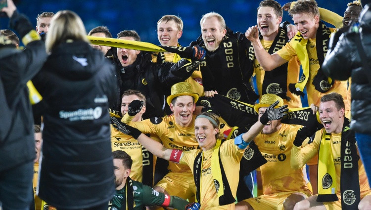Pirmoreiz kluba 104 gadu vēsturē par Norvēģijas čempioni kļūst "Bodo/Glimt"