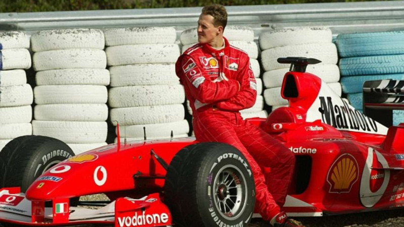 "Ferrari" vadītājs: "Mihaela Šūmahera dēļ pat tika pārveidota trase"
