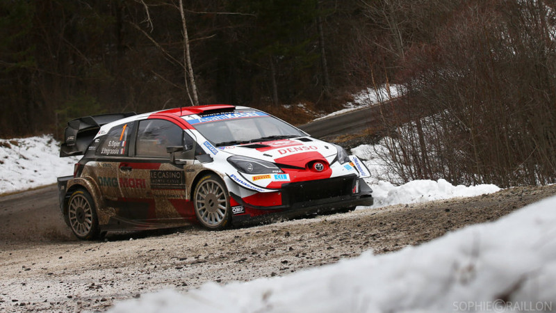 Ožjē pārņem vadību Montekarlo WRC rallijā