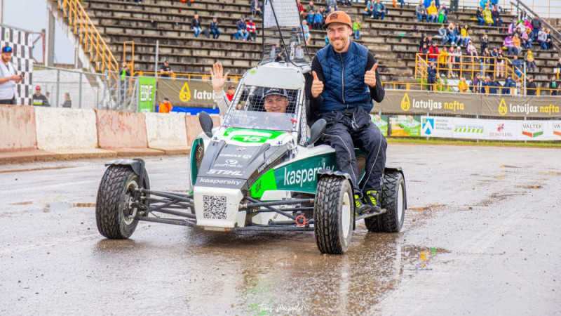 Nitišs un Baldiņš startēs spēcīgajā ''RallyX Nordic'' čempionāta 1.posmā