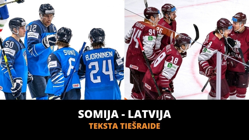 Latvija - Somija 2:3 (spēle galā)