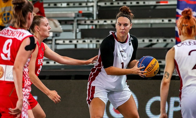 Latvijas U23 izlases tiek pie trešās un ceturtās vietas Nāciju līgā 3x3 basketbolā