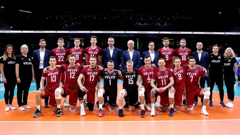 Latvijas volejbolisti saglabā 23. pozīciju Eiropas izlašu rangā